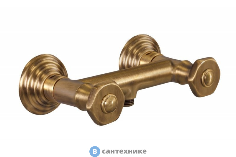 Смеситель Cezares APHRODITE-DS-02-S1 для душа, бронза, ручки Бронза