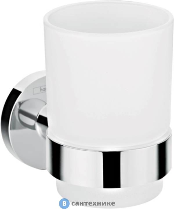 Стакан Hansgrohe 41718000 Logis для зубных щеток, хром