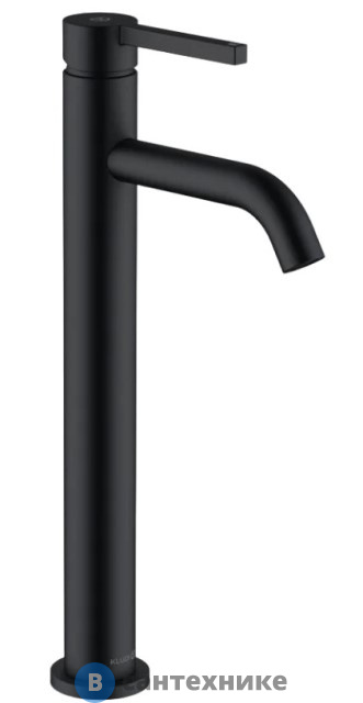 Смеситель Kludi 202983915 NOVA FONTE Pura для умывальника 275 мм; чёрный мат