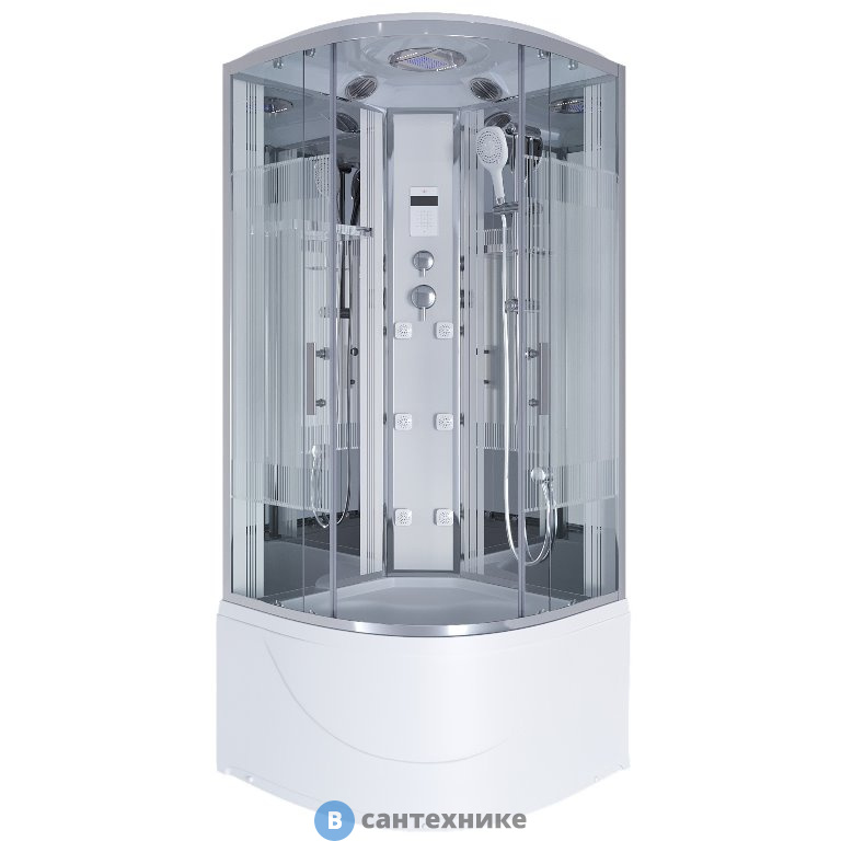 Душевая кабина Niagara NG-709-01 (1000х1000х2200) высокий поддон (48 см)