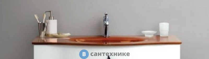 Раковина Cezares стеклянная PETALO-ORO-900-VTR Oro (87х49х11,5)