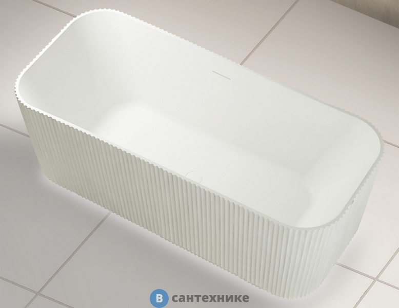 Ванна ABBER Stein AS9663 170*75 из искусственного камня