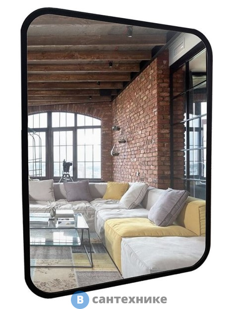 Зеркало AZARIO Мальта-лофт 600*800 рама пластик (ФР-00002427)