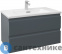картинка Тумба под раковину Jacob Delafon EB2053-J54 Madeleine 80 см, 2 ящика, серый матовый лак