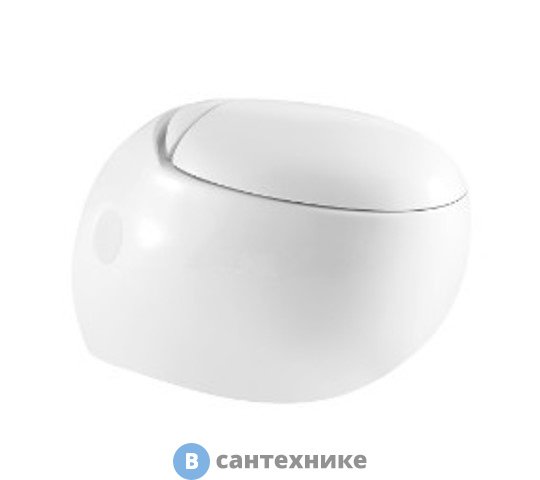 Унитаз с инсталляцией WELTWASSER и кнопкой смыва (MARBERG 410 + JECKENBACH 004 GL-WT + MAR 410 RD)