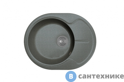 картинка Кухонная мойка Dr. Gans Берта 620, чёрный CMc (25.040.B0620.407)