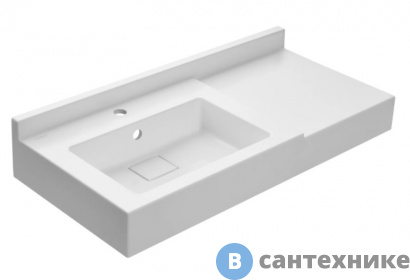 картинка Раковина Акватон Сакура 1000 белая (1A71973KSK010)