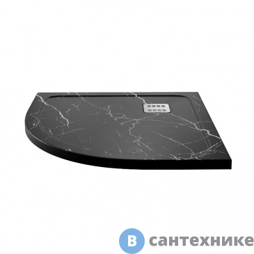 картинка Душевой поддон WasserKRAFT Neime 19T01 900*900*40, искусственный камень, без сифона