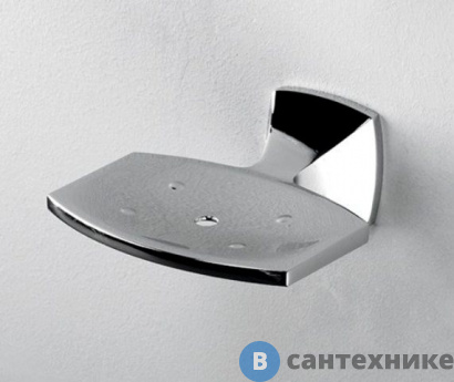 картинка Мыльница WasserKRAFT Wern K-2569 решетка металл, хромоникелевое покрытие
