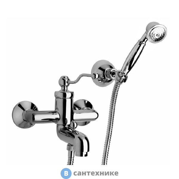 Смеситель Paini 88CR105KM Duomo для ванны с акс., хром
