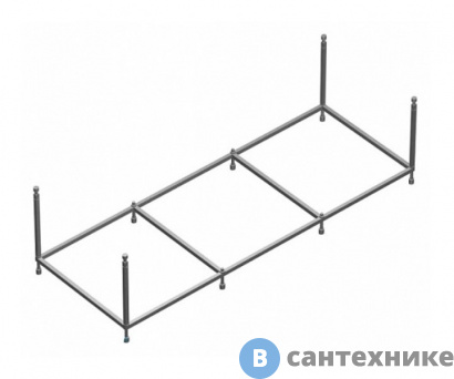 картинка Монтажный комплект Santek САНТОРИНИ 160 х70 (1.WH30.2.496)