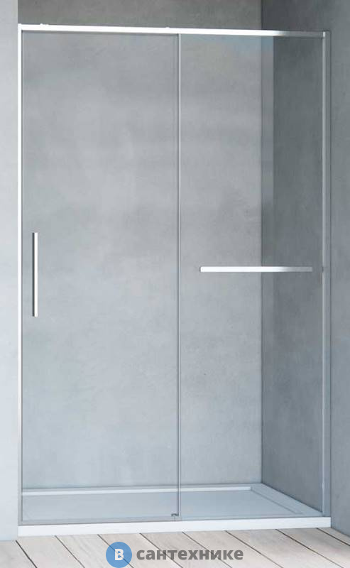 Душевая дверь Vincea Slim Soft VDS-1SS110CL, 1100, хром, стекло прозрачное