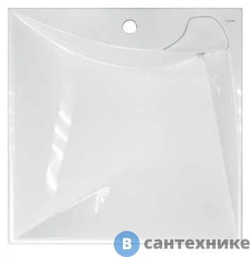 картинка Раковина AZARIO Gratsiy (597*598*90) +сифон (CS00078505)