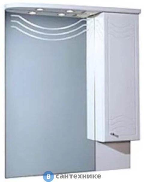 Зеркало-шкаф Акватон ДОМУС правый (1A001002DO01R)