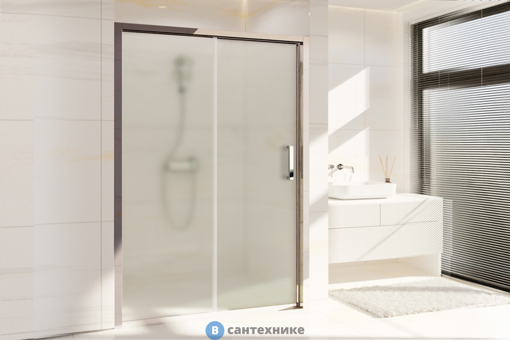 Душевая дверь Royal Bath ACCORD RB HS-C-CH 150x200 (матовое) (RB150HS-C-CH)