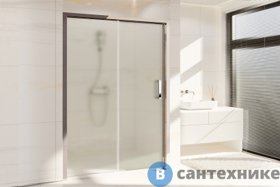 картинка Душевая дверь Royal Bath ACCORD RB HS-C-CH 150x200 (матовое) (RB150HS-C-CH)