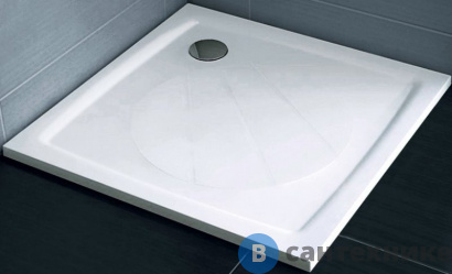 картинка Душевой поддон Ravak PERSEUS PRO-90 белый (XA037701010)