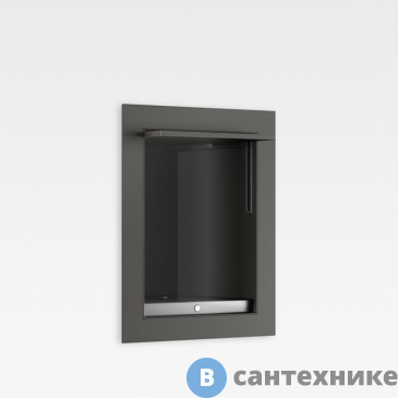 картинка Встраиваемый шкафчик Armani Roca Island 20x16.7xh25 для выдвижного душа (Арт. 75A6776..0) или гидроершика (Арт. 75B9076..2), nero (7.8164.8.303.9)