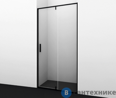 картинка Душевая дверь WasserKRAFT Elbe 74P04, распашная, универсальная