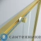 картинка Душевое ограждение Grossman Galaxy 300.K33.01.1080.32.00 (100х80х195) раздвижная, золото сатин, стекло прозрачное