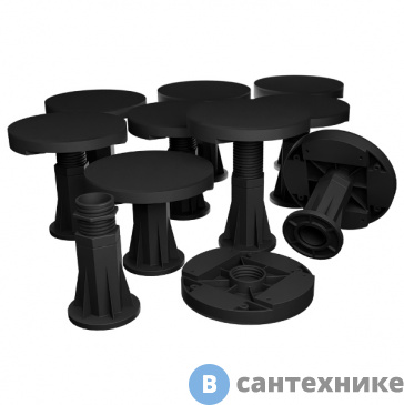 картинка Ножки для поддона RGW N-01 (10) (универсальные) (к GWS-21-41(BCF10)) (03230111-31)