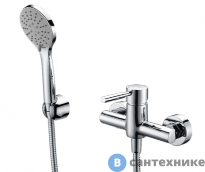 картинка Смеситель WasserKRAFT Main 4102 для душа латунь, хромоникелевое покрытие