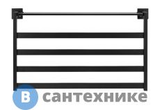 Полотенцесушитель Black&White N-333B Matt Black (580x350x130)
