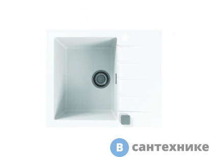 картинка Кухонная мойка Alveus GRANITAL CADIT 10 ARCTIC - G11 590 X 500 белый Granital (1132017)