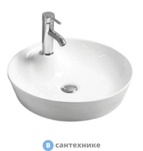 Раковина Art & MAX AM170-T керамическая накладная