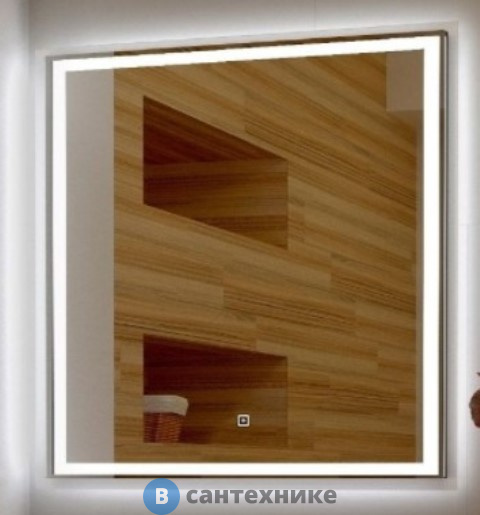 Зеркало с подсветкой Art & MAX Monza 600x600 AM-Mon-600-600-DS-F