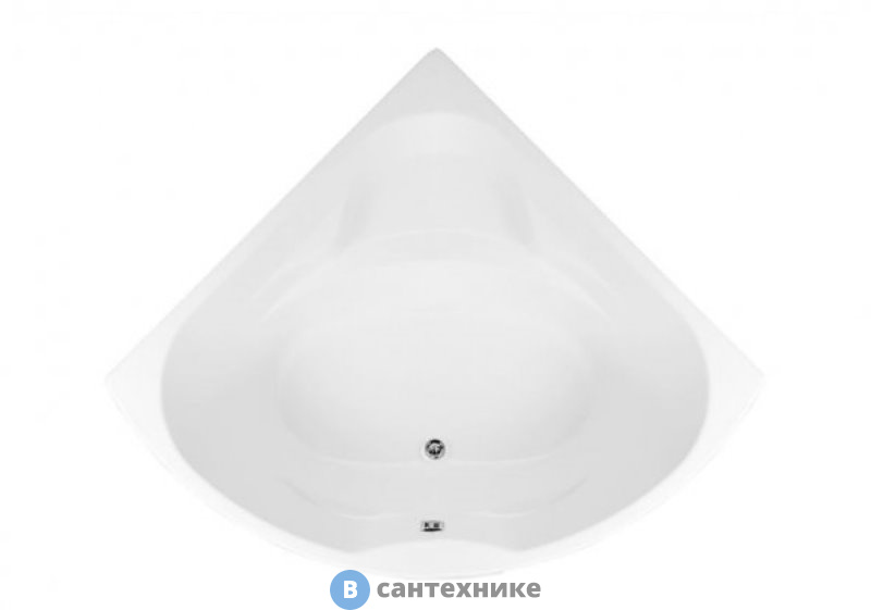 Акриловая ванна Aquanet VITORIA 130*130 к/с56 (205371)
