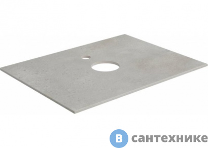 картинка Столешница Aquanet Nova Lite 60 цв. серый TF01 (257608)