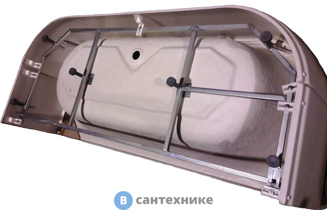 Монтажный комплект Cezares METAURO-Central-MF для передней панели (Металлический каркас)