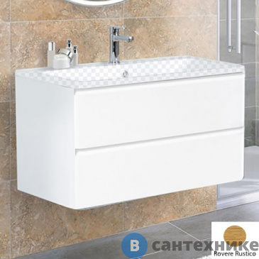 картинка Тумба под раковину BelBagno ACQUA подвесная с двумя выкатными ящиками, Rovere Rustico, 1200x450x500 (ACQUA-1200-2C-SO-RR)
