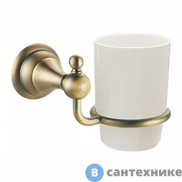 картинка Стакан AZARIO ELVIA керамический, бронза (AZ-91106Q)