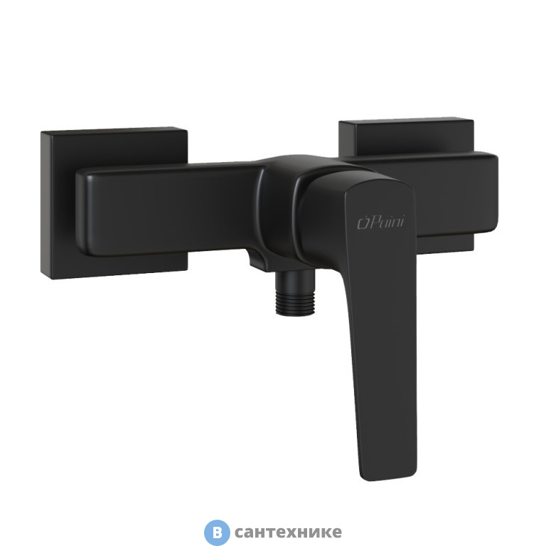 Смеситель Paini Bari RTYO511 для душа без аксессуаров, чёрный