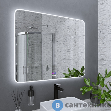 картинка Зеркало Grossman ELEGANS-промо (1000*800*45) LED с сенсорным выключателем (17100801)