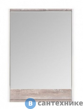картинка Зеркало-шкаф Акватон Капри 60 Бетон пайн (1A230302KPDA0)