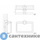 картинка Полотенцедержатель Decor Walther Basic HTR кольцо, хром (531200)
