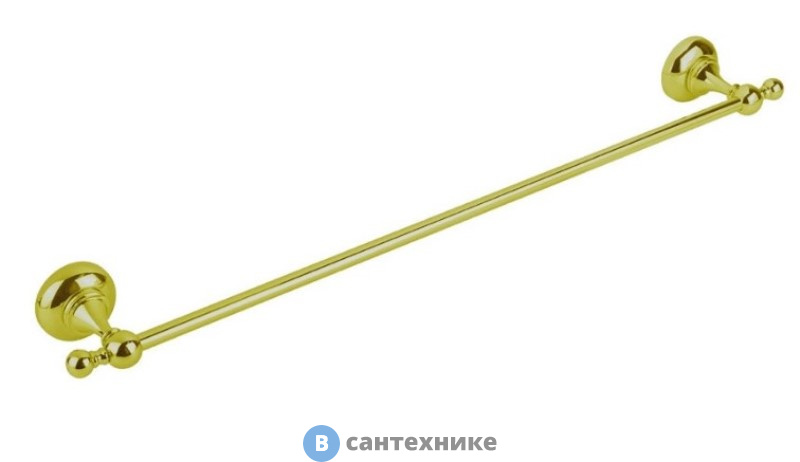 Полотенцедержатель Cezares APHRODITE-TH06-03/24-Sw 590x90 золото, Swarovski