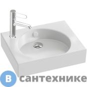 Рукомойник Jacob Delafon EGN112-00 ODEON RG 45 см, с отверстием под смеситель, белый