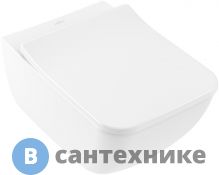 Унитаз подвесной Villeroy & Boch Venticello 4611RSR1 с седеньем, альпийский белый ceramicplus