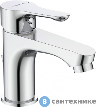 картинка Смеситель Vidima WAVE BA413AA для раковины однорычажный (хром)