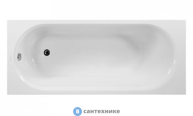 Акриловая ванна Vagnerplast KASANDRA 180 (VPBA187KAS2X-04), без каркаса и сифона