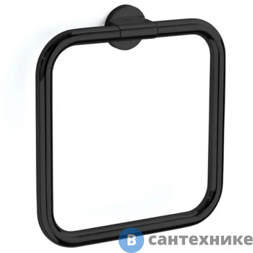 картинка Полотенцедержатель Inda ONE черный матовый A2416ANE