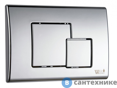 картинка Клавиша смыва WELTWASSER WW MAR 507 SE нажимная для инсталляции квадратная