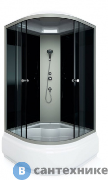 картинка Душевая кабина Arcus S-23G (100x100) тонир. стекло, высокий поддон