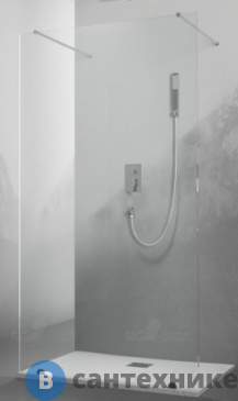 картинка Душевая перегородка RGW WA-016 хром/Прозрачное/8 мм 120*195 (35101612-11)