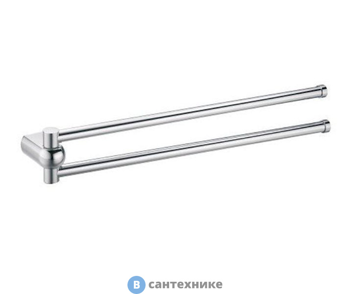 Держатель полотенец WasserKRAFT Berkel K-6831 рога металл, хромоникелевое покрытие