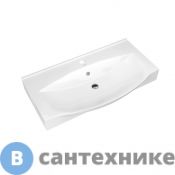 Умывальник Kirovit Элвис 850 белый мебельный с/о (+обрамление)